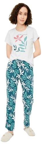 Image of Max Plus Size Women Printed PJ Set