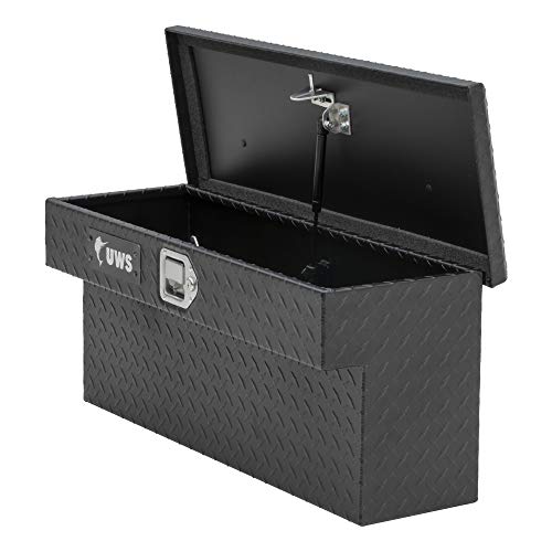 Uws Ec10993 33-Inch Matte Black Heavy-Wall Aluminum Utv Side Tool Box For Select Polaris Ranger, Rigidcore Lid #TOP2