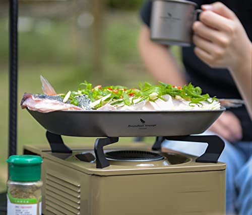 Poêle à manger en titane Boundless Voyage Ti1114T pour le camping
