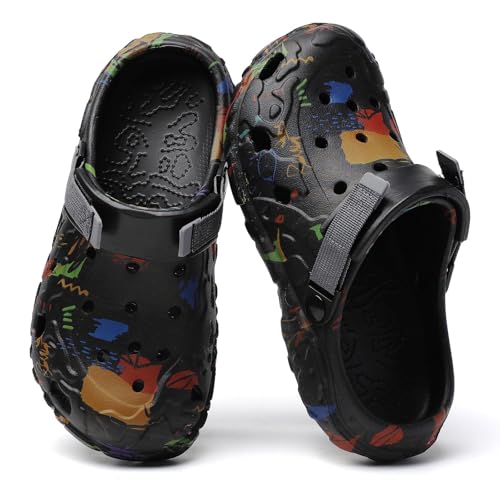 Image of Meidiastra Men's Clogs Garden Shoes Adult Slip On Outdoor Athletic Sports Sandals Summer Water Beach Shoes Casual Slippers Lightweight Breathable Non Slip