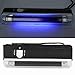 UV Money Detector Portable Battery Powered UV Money Checker Bill Tester with 4WT5 Violet Long Wave Light Tube