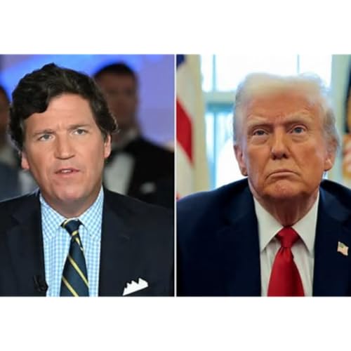 Page de couverture de Tucker Carlson Warns Trump
