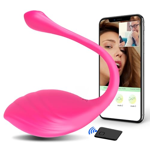 Bullet Vibrator with APP, Wearable Egg Vibrators with Remote Control, Long Distance Control Vibrater with 9 Modes, Wireless Clitoral Stimulator G Spot Vibrator for Couple, Adult Sex Toys4women