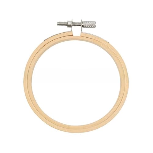 1pcs 36/34/27/25/20/18/13cm Embroidery Cross-Stitch Wooden Frame Circle Embroidery Shed DIY Hand Craft Sewing Needwork Tool(25cm)