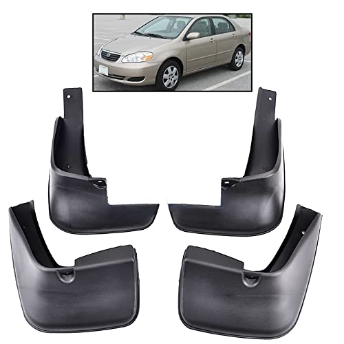 Guardabarros para Toyota Corolla E120 2002-2006: juego de accesorios coche listos para viajar 7