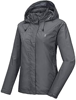 Little Donkey Andy Women’s Waterproof Rain Jacket Lightweight Outdoor Windbreaker Rain Coat Shell
