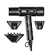 Wahl Vanquish Hair Dryer, Lightweight, LED Display, Quiet, Professional 3 Attachments, Powerful, Cool Drying, 3 Speed-Settings, Auto-Clean, Even Drying, Quick Dry