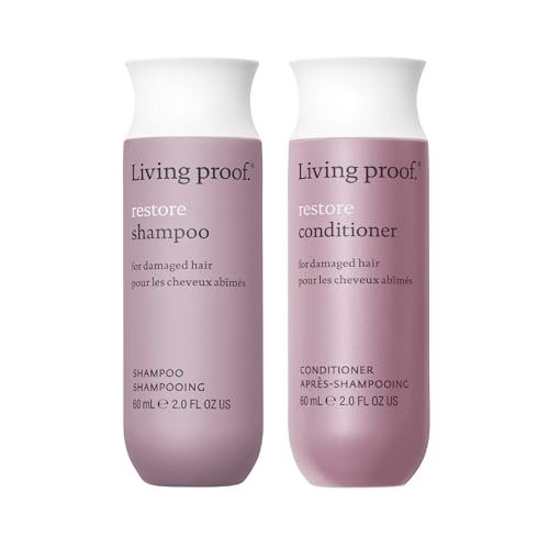 Image of Living Proof Restore Shampoo & Conditioner Combination (60ml+60ml) duo-pack