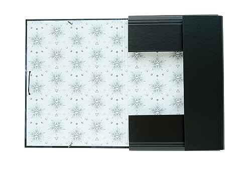 Miniatura 3 de Carpeta Clasificadora De A4 Cartón Con Solapas, Portafolios De Goma - Vuelta Al Cole Material Escolar Miércoles Addams