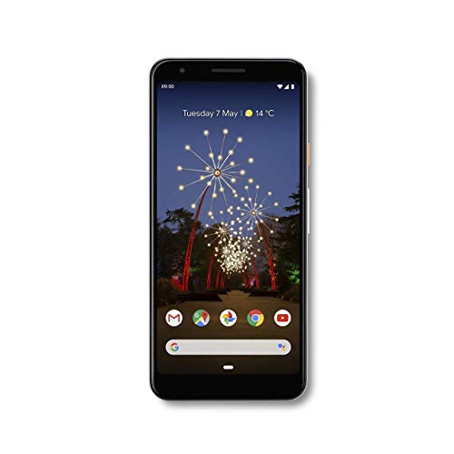 Google Pixel 3A Clearly White 64GB (Renewed)