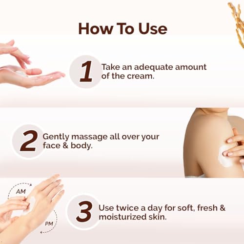 Image of Mamaearth Rice Dewy Bright Light Moisturizing Cream with Rice Water & Niacinamide for Glass-Skin - 50 g | 24 Hrs Long-Lasting Moisturization | For Face, Hands & Body | Gives A Glass-Skin Glow | Non-Greasy & Quick Absorbing