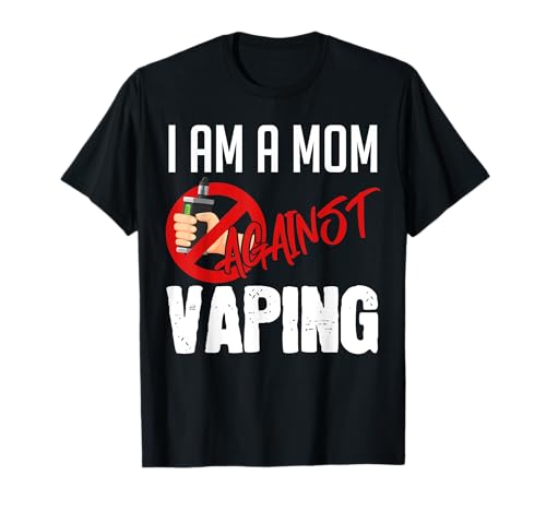 Ich bin eine Mama gegen das Vaping E Cigarette Vape T-Shirt
