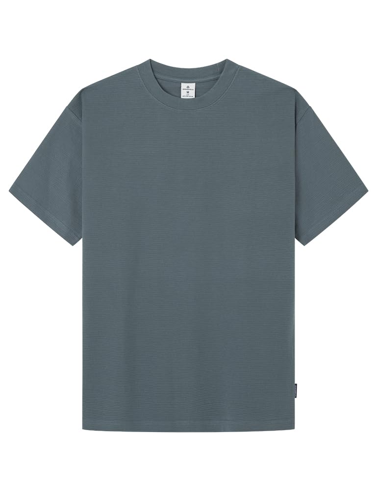 SPRINGFIELD Men's T-Shirt, Cement Blue, M, Cement Blue, M