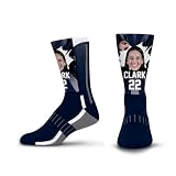 For Bare Feet WNBA CAITLIN CLARK KA-POW! Player Socks Size Youth