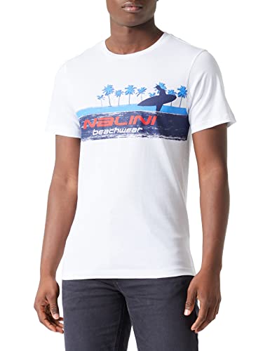 NALINI 03048810100C000.10 ART.NA31 02 Herren T-shirt Weiß L