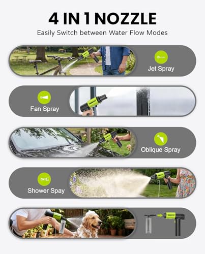 Portable Power Washer Battery Operated