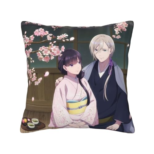 私の幸せな結婚 (10) ッションカバー 抱き枕カバー 装飾枕カバー 座布団カバー グッズ ギフト アニメグッズ 着脱簡単 洗える ソファ背当て 両面プリント かわいい おしゃれ 車やソファー 30x30cm
