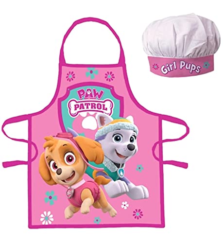 Paw Patrol Keukenschort voor Kinderen met Koksmuts