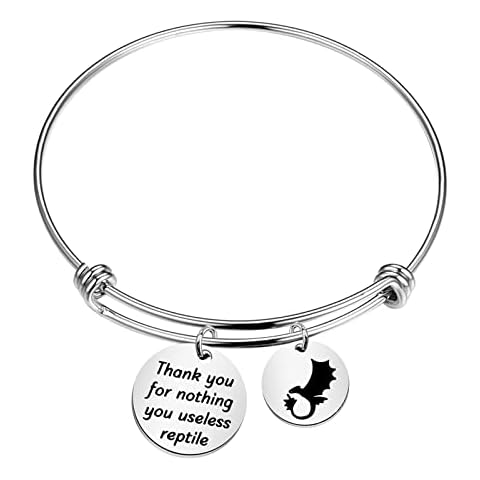 BAUNA Movie Inspire Keychain Anime Jewelry With Charm (Dragon Movie bracelet) Cover