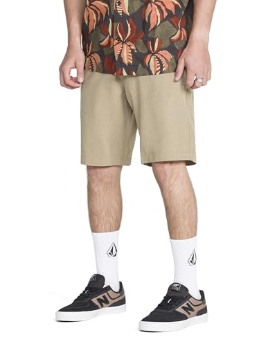 Image of Volcom Men's Kerosene 21 inch Hybrid Chino Shorts Quick-Dry Stretch Fabric