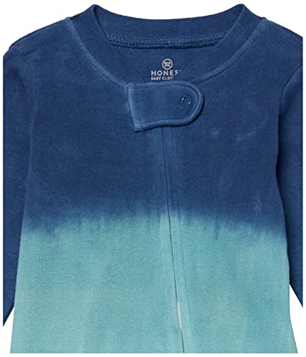Image of HonestBaby Baby 2-Pack Organic Cotton Footed Pajama Sleep & Play