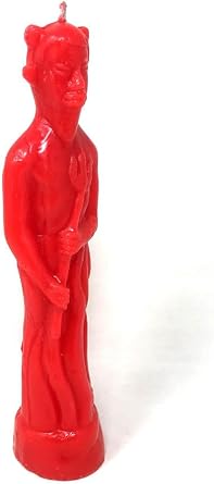 PACHAMAMA ESSENTIALS Ritual Spell Unscented Devil Candle - Perfect for Rituals, Ceremonies, and Spiritual Practices, Approx 7.5"" - Red