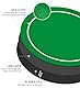 Fiita Texas Holdem Pokermatte 60/80/100/120/140cm Rund Tragbarer Pokertisch Pokerteppich Deco Layout Druck für 8 Spieler Spiellayout-Matte