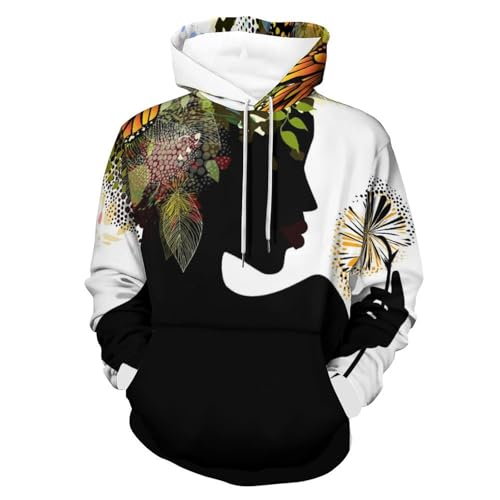 Hoodie femme papillon pulls pour hommes femmes sweat-shirt à capuche taille S