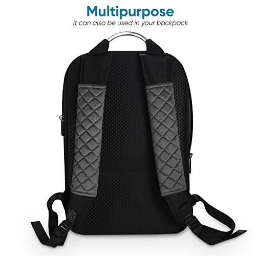Image of Mosebears 2Pcs Car Seat Belt Cover Pads, Shoulder Seatbelt Pads Cover, Safety Belt Strap Shoulder Pad for Adults and Children(Black)