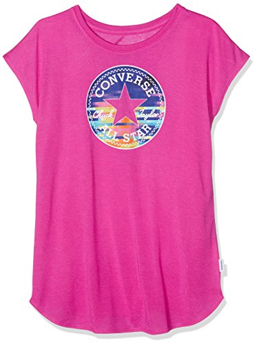 Converse Printed Chuck Patch Tee T-Shirt Bambine e...
