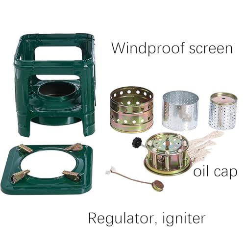 Réchaud de camping à chauffage rapide et structure coupe-vent - 8