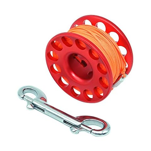 Namvo Carrete de Buceo para Dedo de 30 m con Gancho en Forma de P Cover