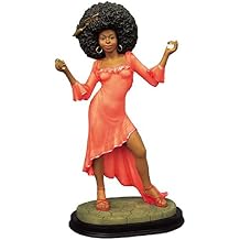 Ebony Treasures Retro Afro Queen in red