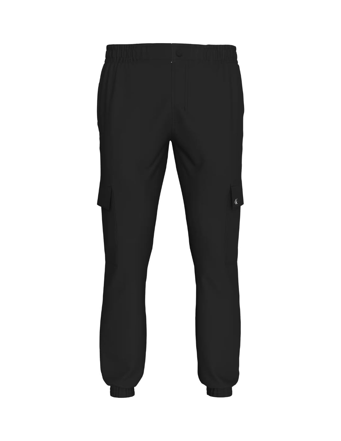 Calvin Klein Men’s Skinny Fit Cargo Trousers with Pockets, Black (Ck Black), 31W