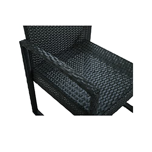 ガーデンソファー ラタン調 屋外 ガーデンテーブルセット 3点セット 防水 ガーデンチェアー 高級ソファー 軽量 耐荷重150KG ホテル カフェ ベランダ テラス 屋外家具 高級 ソファ ガーデニング 庭 グレークッション付き 組立簡単 お洒落 敬老の日 プレゼント 6枚目