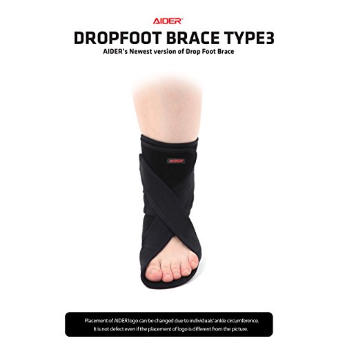 Buy AIDER Dropfoot Braces Type 3 Foot stabilizer Worn with Shoes