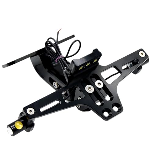 Plaque d'immatriculation clignotant LED Kawasaki Ninja ER6N support anti-vibration