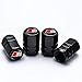 Goshion 4 Pcs Metal Car Wheel Tire Valve Stem Caps for Audi S Line S3 S4 S5 S6 S7 S8 A1 A3 RS3 A4 A5 A6 A7 RS7 A8 Q3 Q5 Q7 R8 TT Styling Decoration Accessories