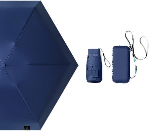 Vista 2 de PHILISENMALL Outdoor Sun and Rain Umbrellas Fully Automatic Folding Umbrella for Women and Men Shading Tools Anti-UV Pocket Sun Parasol for Home