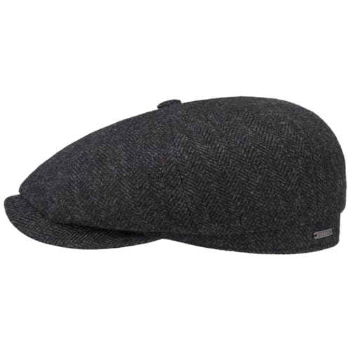 Stetson Hatteras Casquette Gavroche Classic Wool Multicolore a Chevrons Laine Equitable Homme...