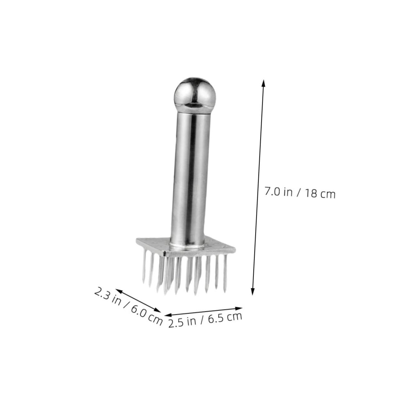 GRIRIW Meat Tenderizer with Needles Kitchen Hammer for Evenly Tenderizing Steak Chicken Beef and Fish and Reusable Cooking Tool