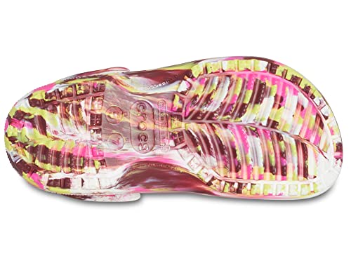 Image of Crocs Unisex Adult Classic Marbled Clog EP /MLTI Pink (206867-6RW)