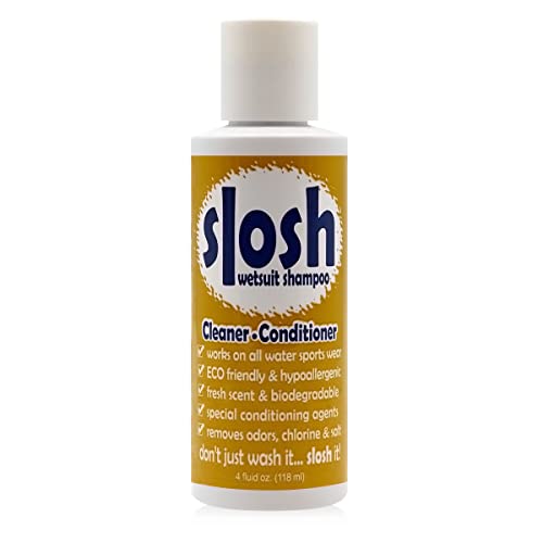 Jaws Just Add Water Solutions Slosh Wetsuit Cleaner Conditioner 4 Ounce