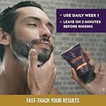 JUST FOR MEN Control GX + THK Thickening Beard Wash with Grey Reduction, Alpha Keratin Helps Beard Growth, Thickens Hair Up to 20%, Works with Every Hair Texture, 4 oz - Image 4