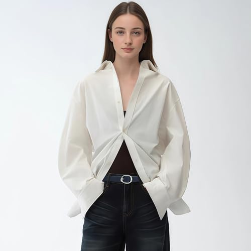 HOTWILL 4 Pack Women Skinny Belt for Dresses Jeans Pants Faux Leather Thin Waist Belts with Gold/Silver Oval Buckle4