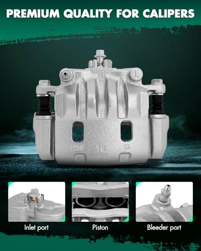 Image of SCITOO 19B2683 19B2682 Disc Brake Calipers Assembly with Bracket Fit For Saab 9-2X 2005-2006,For Subaru Impreza 2002-2016,For Subaru Legacy 2003-2004