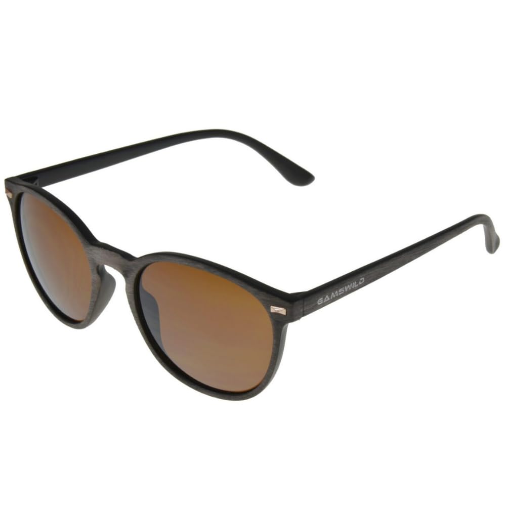 Gamswild Sonnenbrille WM1122 GAMSSTYLE Mode Brille Damen Herren Holzoptik 1020 Unisex NEU TR90 Ausführung rot | braun | blau | gold | pink | grün/türkis