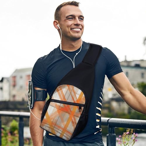 Bolso Sling para Mujer y Hombre, Pequeña Mochila Cruzada miniatura 6