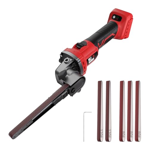 Cordless Detail Belt Sander Compatible with Milwaukee 18V/M18 Battery