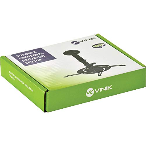 SUPORTE PROJETOR DE TETO 360º UNIVERSAL - SP210A - PRETO - VINIK